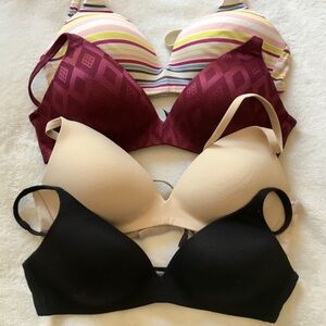 36B IPEX Body by Victoria Victorias Secret no show thru, no underwire 4 colors.